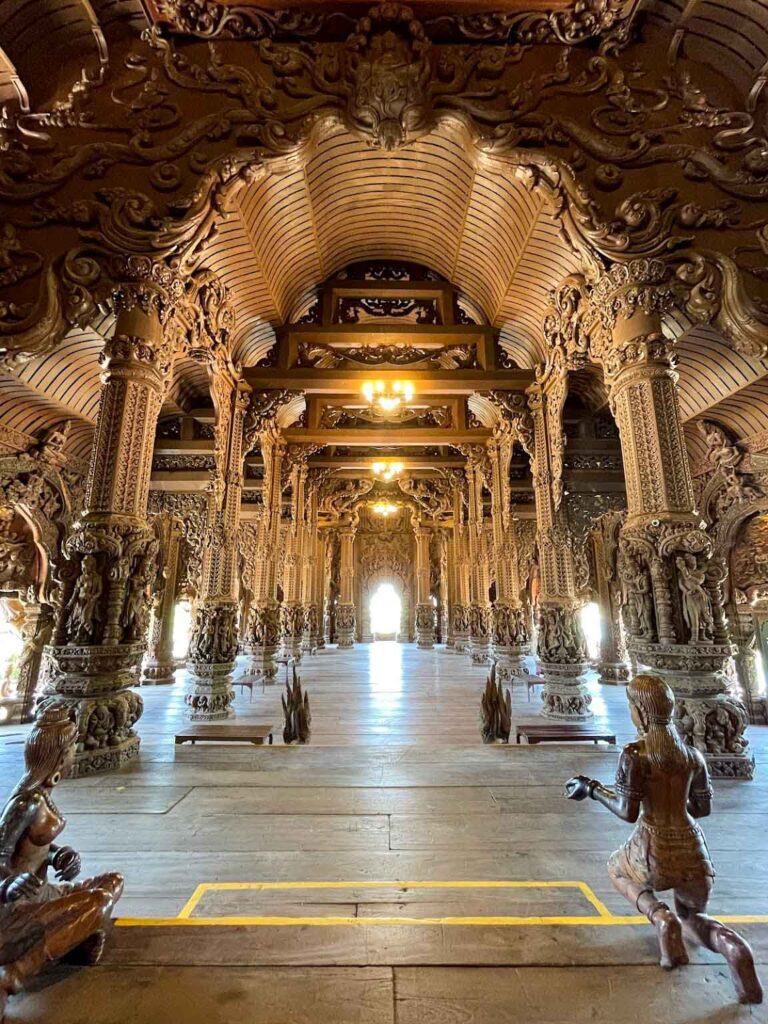 Sanctuary of Truth Architecture indoor